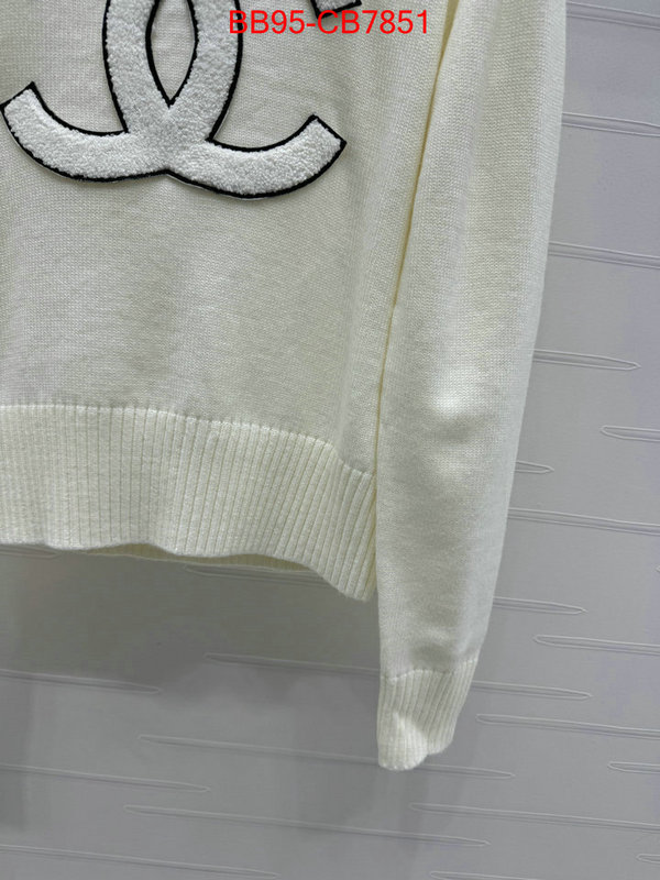 Clothing-Chanel is it ok to buy replica ID: CB7851 $: 95USD