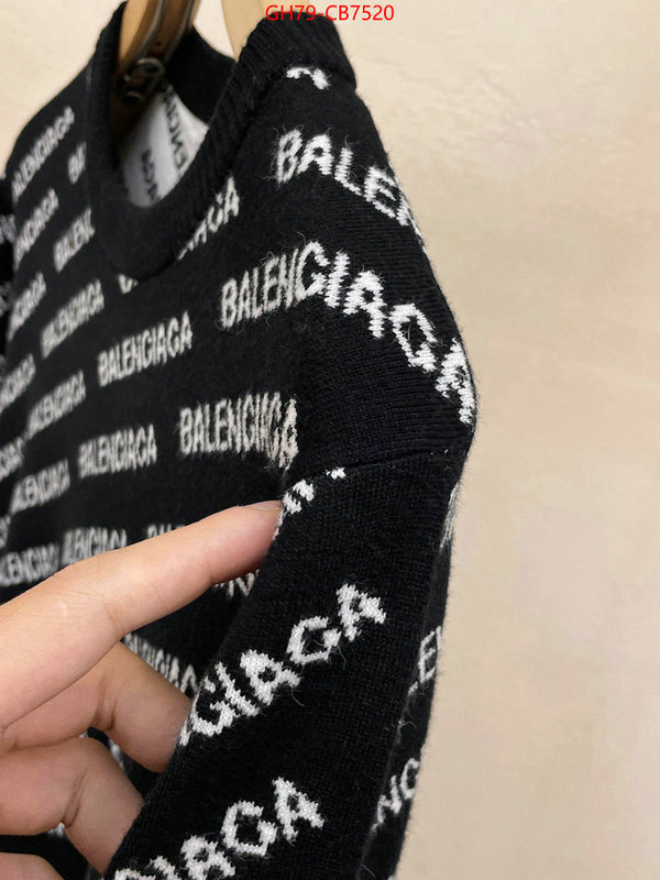 Clothing-Balenciaga replica best ID: CB7520 $: 79USD