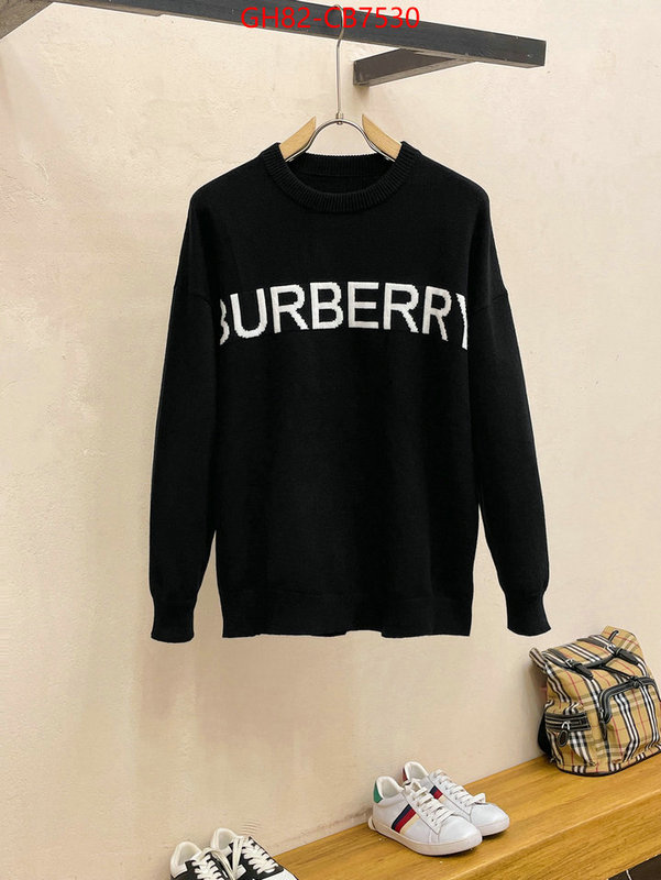 Clothing-Burberry fake cheap best online ID: CB7530 $: 82USD