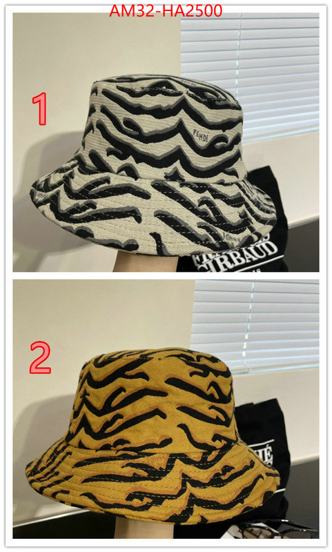 Cap(Hat)-Fendi how to find designer replica ID: HA2500 $: 32USD