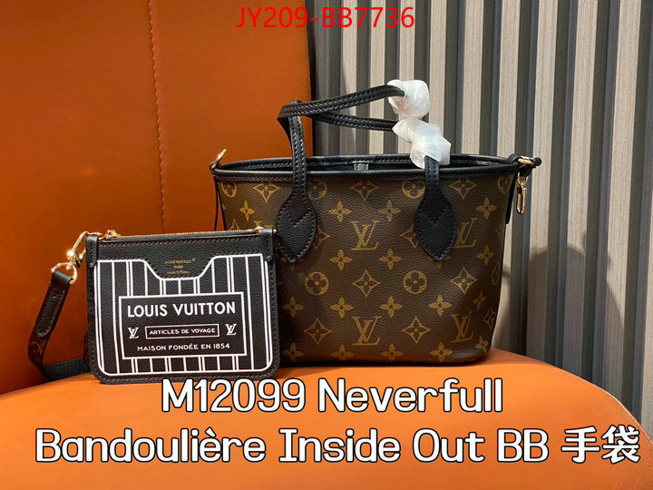 LV Bags(TOP)-Neverfull- aaaaa quality replica ID: BB7736 $: 209USD,