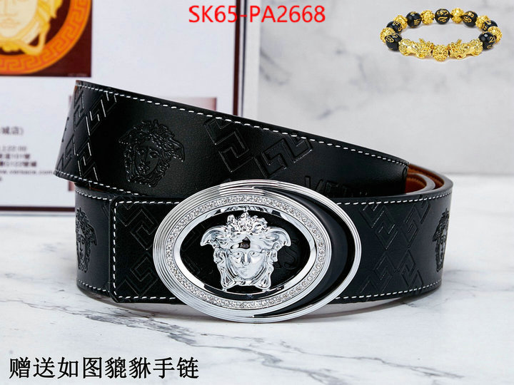 Belts-Versace designer 1:1 replica ID: PA2668 $: 65USD