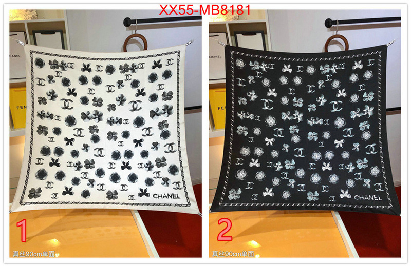 Scarf-Chanel luxury ID: MB8181 $: 55USD