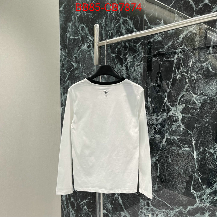 Clothing-Dior top perfect fake ID: CB7874 $: 85USD