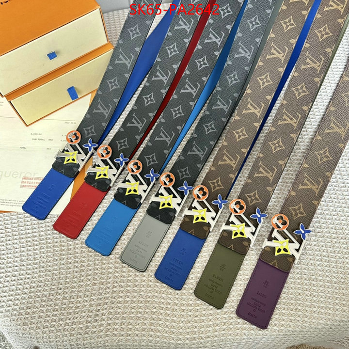 Belts-LV aaaaa+ quality replica ID: PA2642 $: 65USD