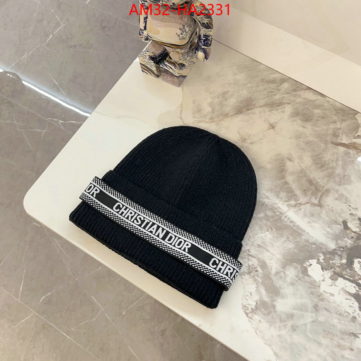 Cap (Hat)-Dior brand designer replica ID: HA2331 $: 32USD