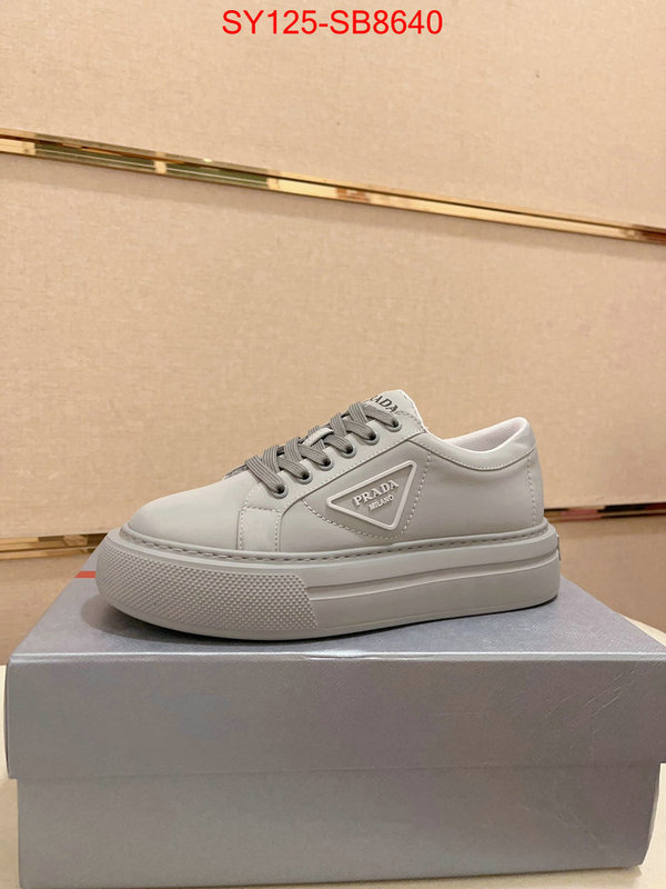 Men shoes-Prada best replica 1:1 ID: SB8640 $: 125USD