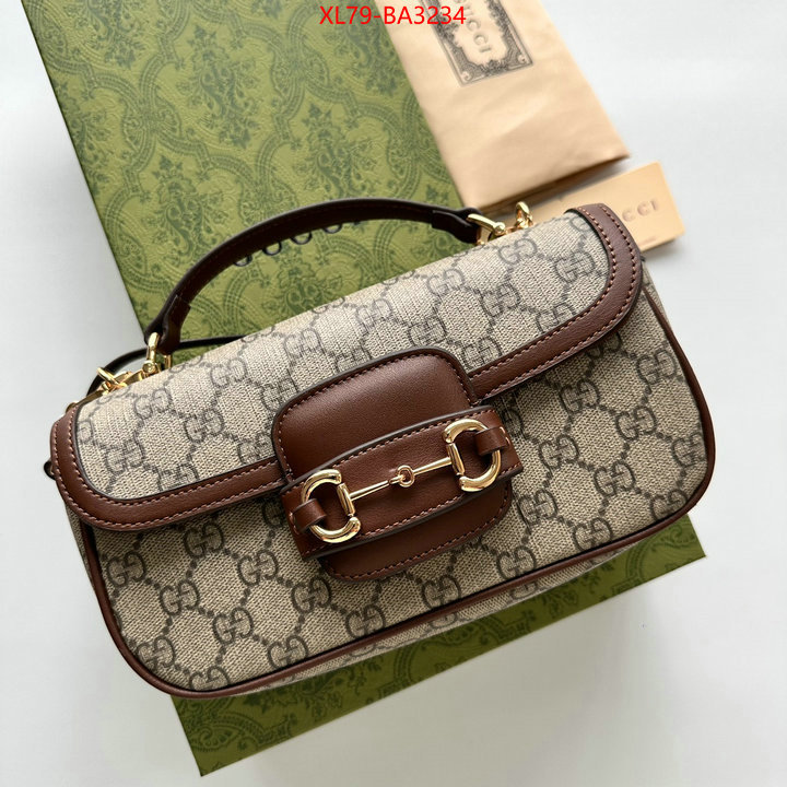 Gucci Bags(4A)-Horsebit- 2024 perfect replica designer ID: BA3234 $: 79USD,