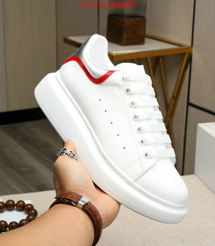 Men Shoes-Alexander McQueen 2024 luxury replicas ID: SA3077 $: 129USD