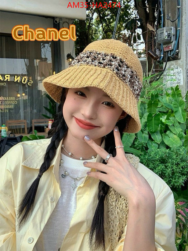 Cap (Hat)-Chanel buy sell ID: HA2474 $: 35USD