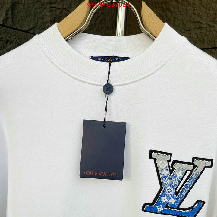 Clothing-LV 2024 replica ID: CB7624 $: 79USD