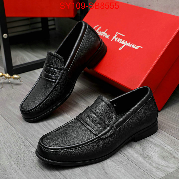 Men shoes-Ferragamo 1:1 replica wholesale ID: SB8555 $: 109USD