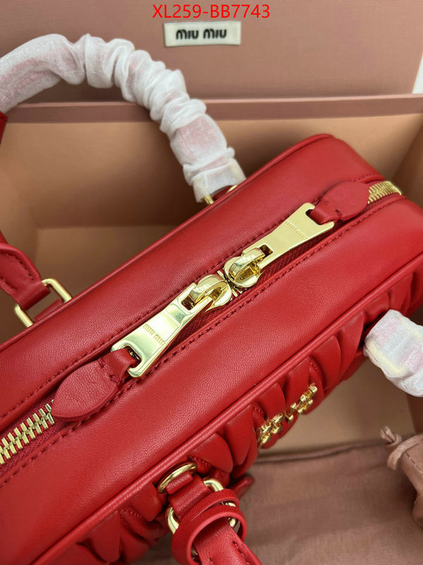 Miu Miu Bags(TOP)-Handbag- online shop ID: BB7743 $: 259USD,