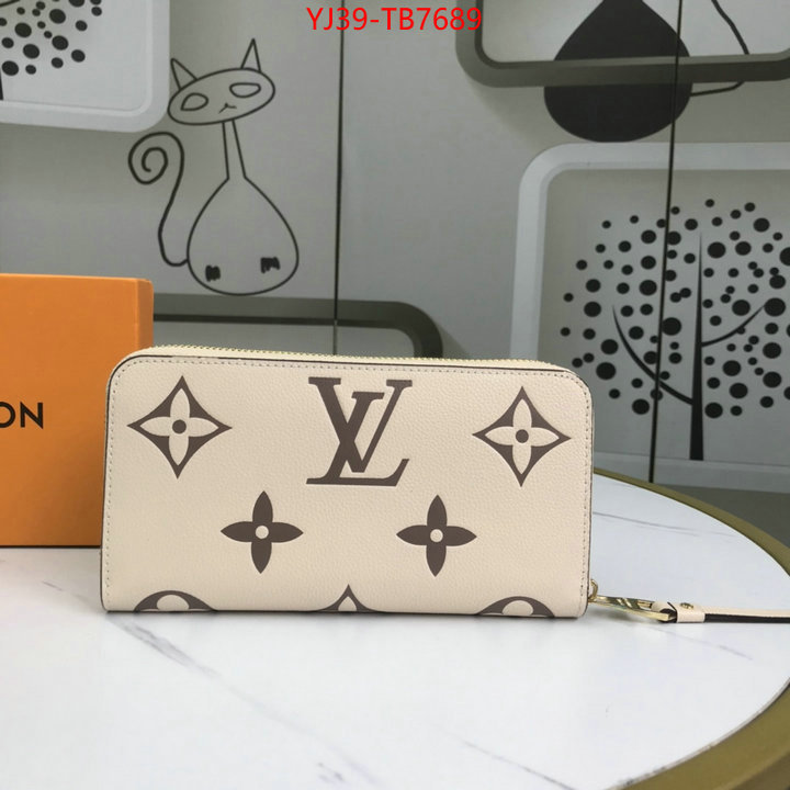 LV Bags(4A)-Wallet 7 star ID: TB7689 $: 39USD,