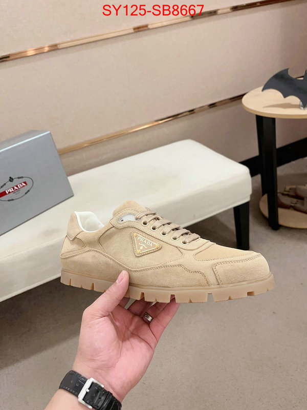 Men shoes-Prada where can i find ID: SB8667 $: 125USD