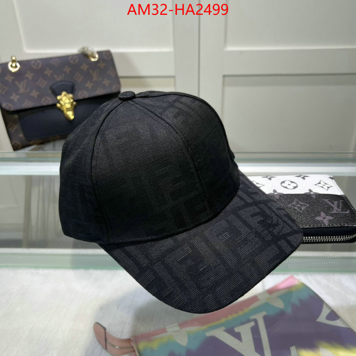 Cap(Hat)-Fendi luxury fake ID: HA2499 $: 32USD