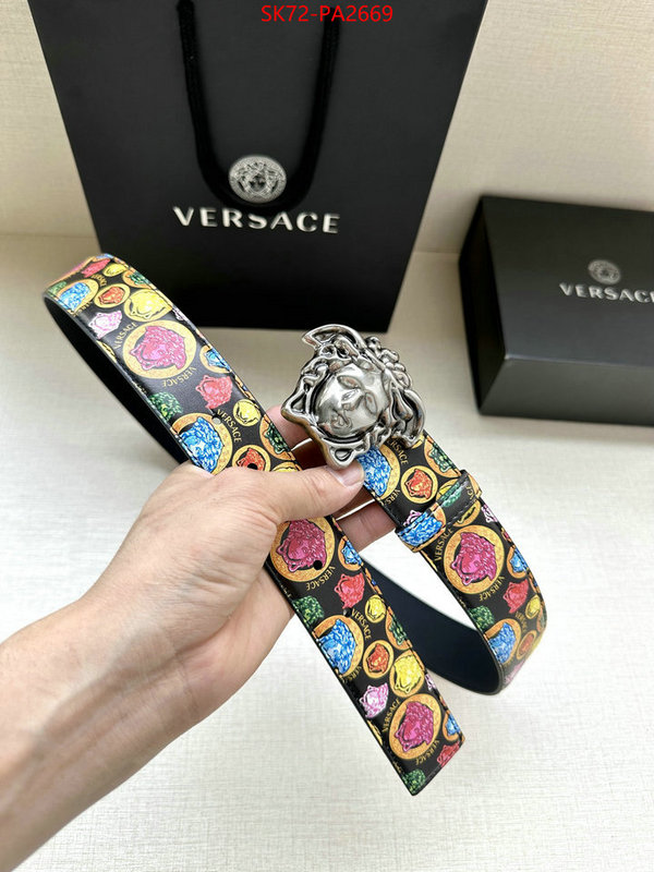 Belts-Versace high quality happy copy ID: PA2669 $: 72USD