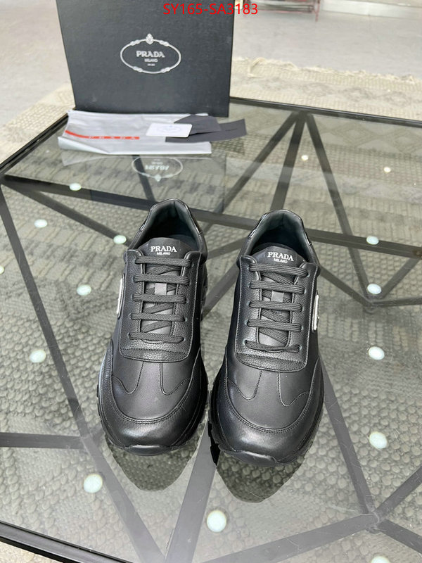 Men shoes-Prada styles & where to buy ID: SA3183 $: 165USD