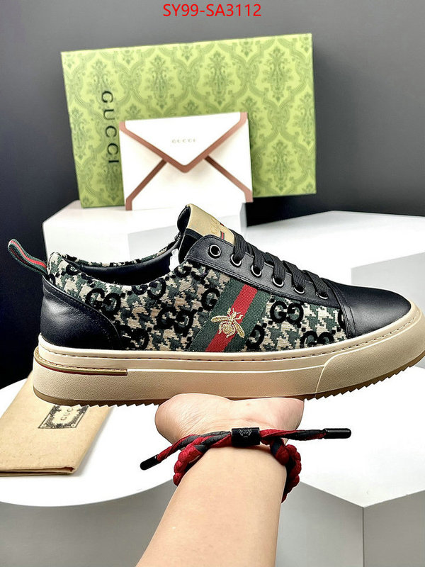 Men Shoes-Gucci designer fashion replica ID: SA3112 $: 99USD