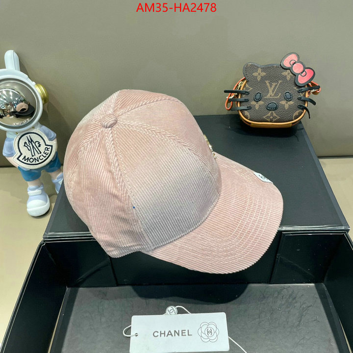 Cap (Hat)-Chanel designer fashion replica ID: HA2478 $: 35USD