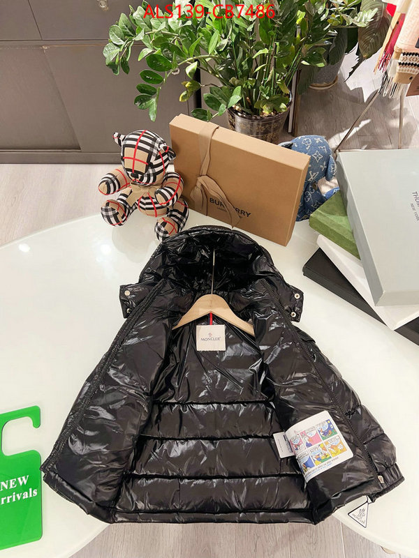 Kids clothing-Moncler 1:1 clone ID: CB7486 $: 139USD