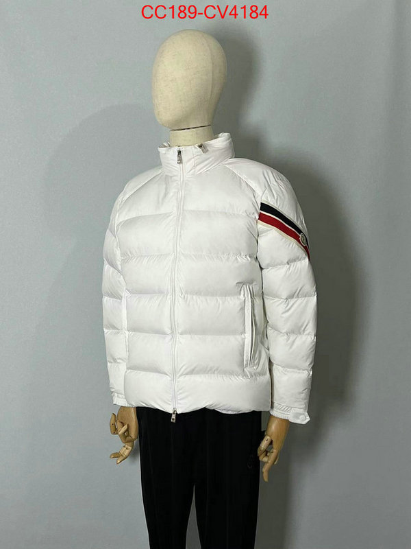 Down jacket Men-Moncler what are the best replica ID: CV4184 $: 189USD