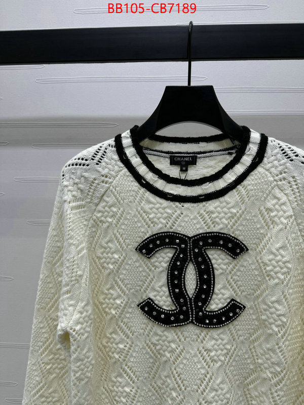 Clothing-Chanel 7 star ID: CB7189 $: 105USD