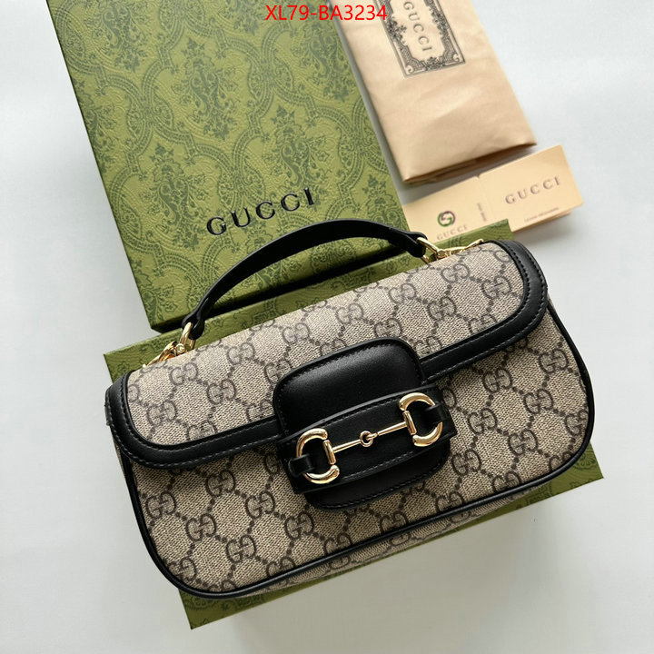 Gucci Bags(4A)-Horsebit- 2024 perfect replica designer ID: BA3234 $: 79USD,