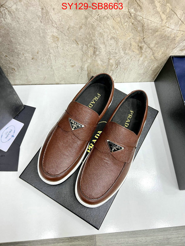 Men shoes-Prada what is a counter quality ID: SB8663 $: 129USD