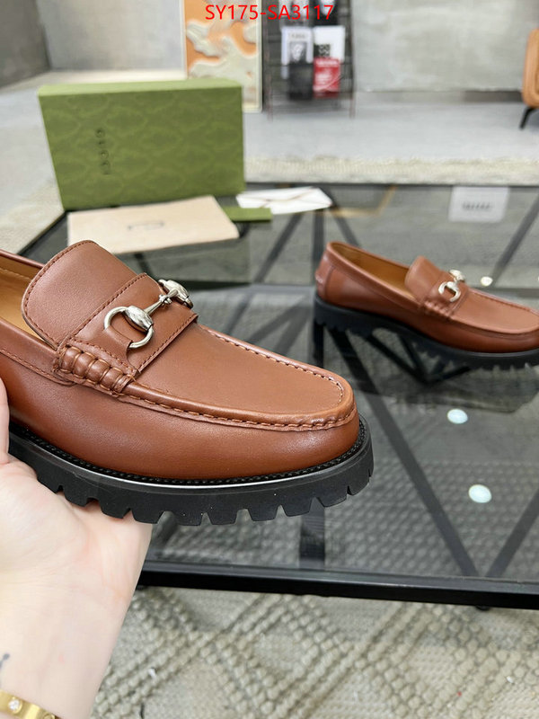 Men Shoes-Gucci best replica quality ID: SA3117 $: 175USD