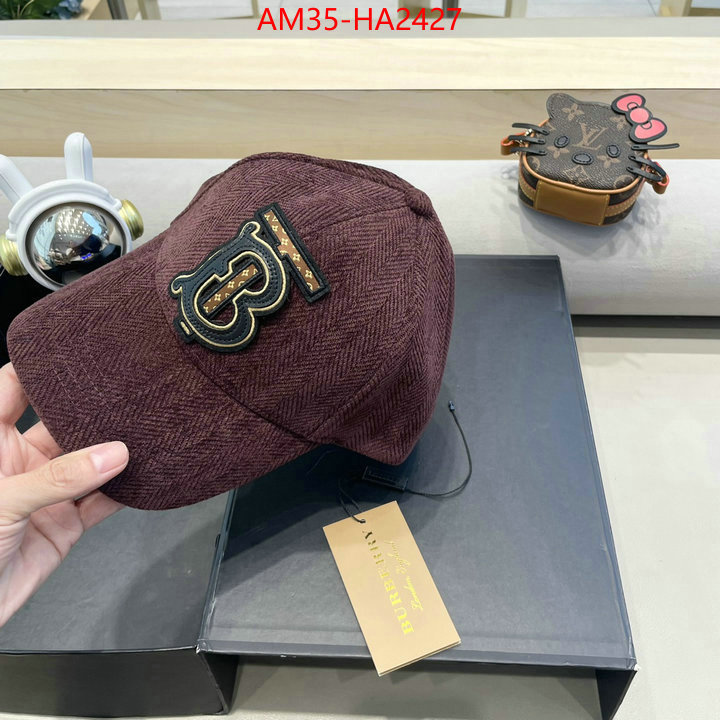 Cap(Hat)-Burberry fashion replica ID: HA2427 $: 35USD