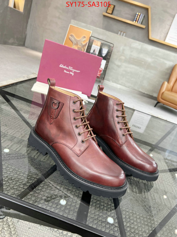 Men shoes-Ferragamo aaaaa+ quality replica ID: SA3105 $: 175USD