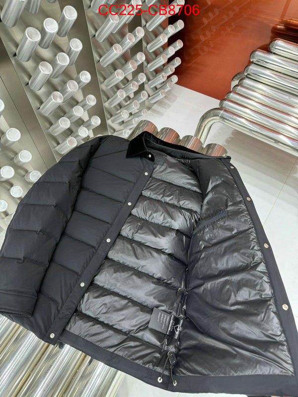 Down jacketMen-Prada buy best quality replica ID: CB8706 $: 225USD