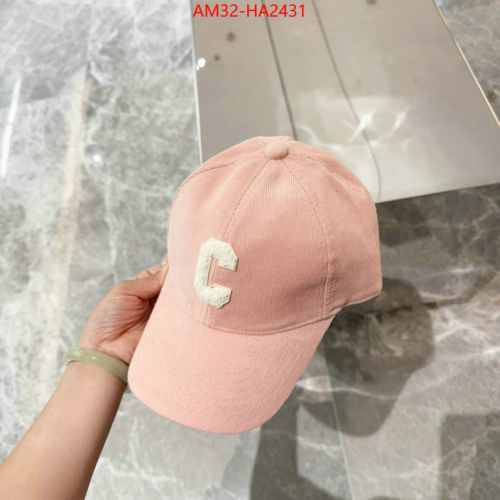 Cap(Hat)-Celine where quality designer replica ID: HA2431 $: 32USD