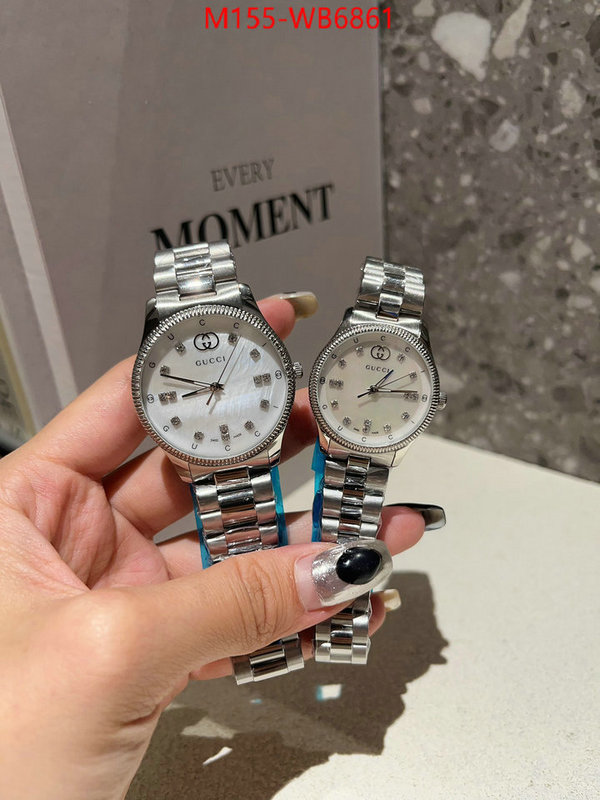 Watch(4A)-Gucci where to buy high quality ID: WB6861 $: 155USD