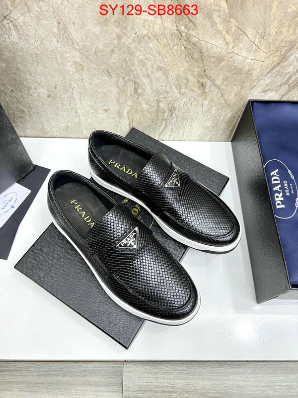 Men shoes-Prada what is a counter quality ID: SB8663 $: 129USD