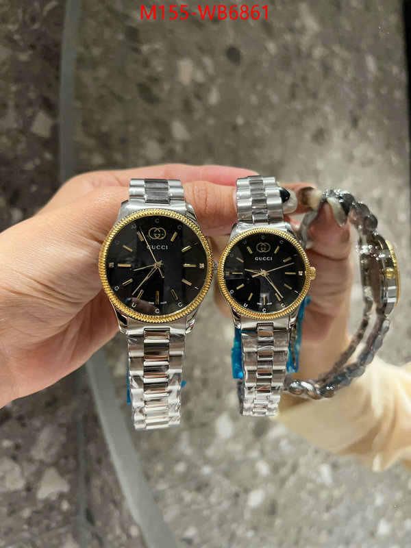 Watch(4A)-Gucci where to buy high quality ID: WB6861 $: 155USD