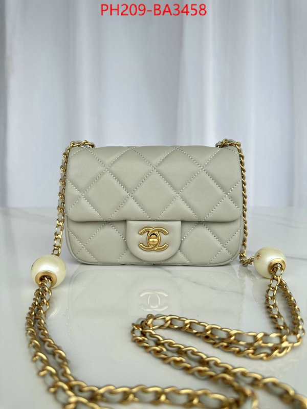 Chanel Bags(TOP)-Crossbody- can i buy replica ID: BA3458 $: 209USD,