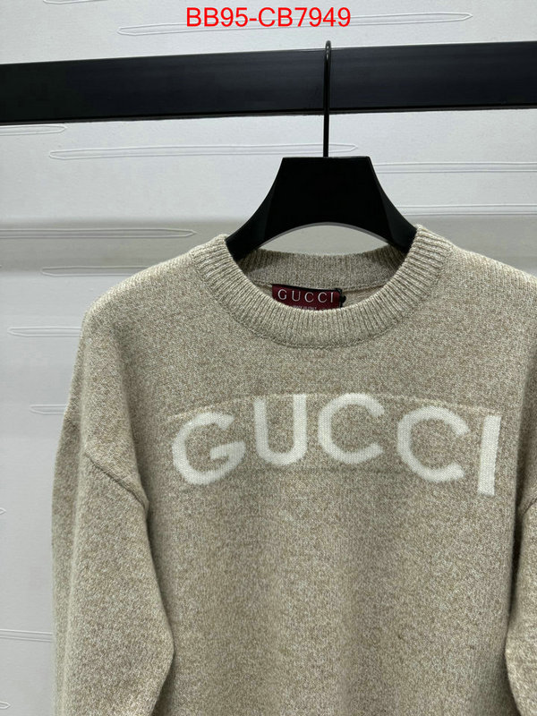 Clothing-Gucci top quality replica ID: CB7949 $: 95USD