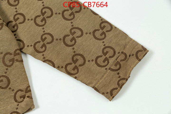 Clothing-Gucci perfect quality designer replica ID: CB7664 $: 85USD