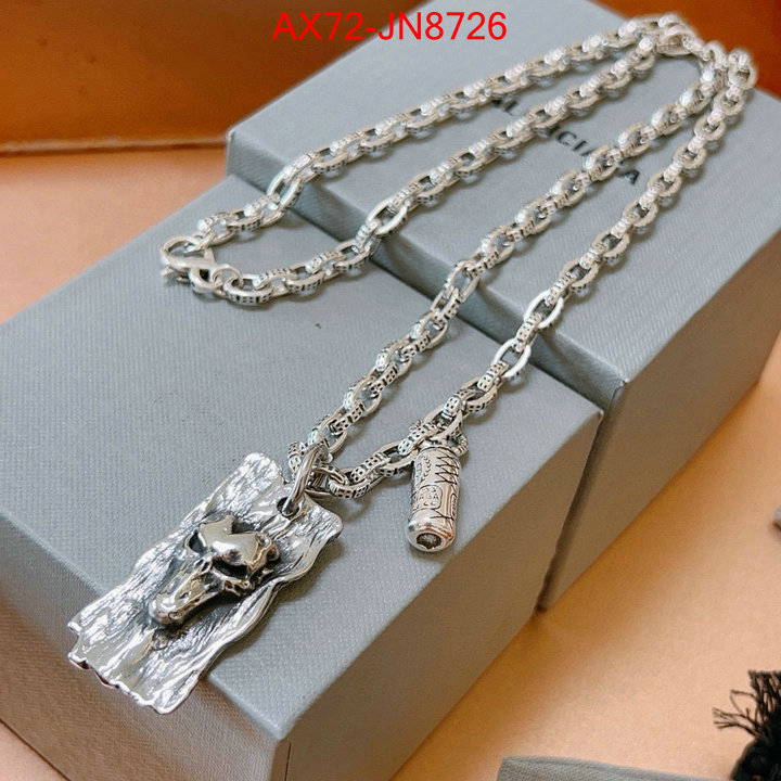 Jewelry-Balenciaga perfect ID: JN8726 $: 72USD