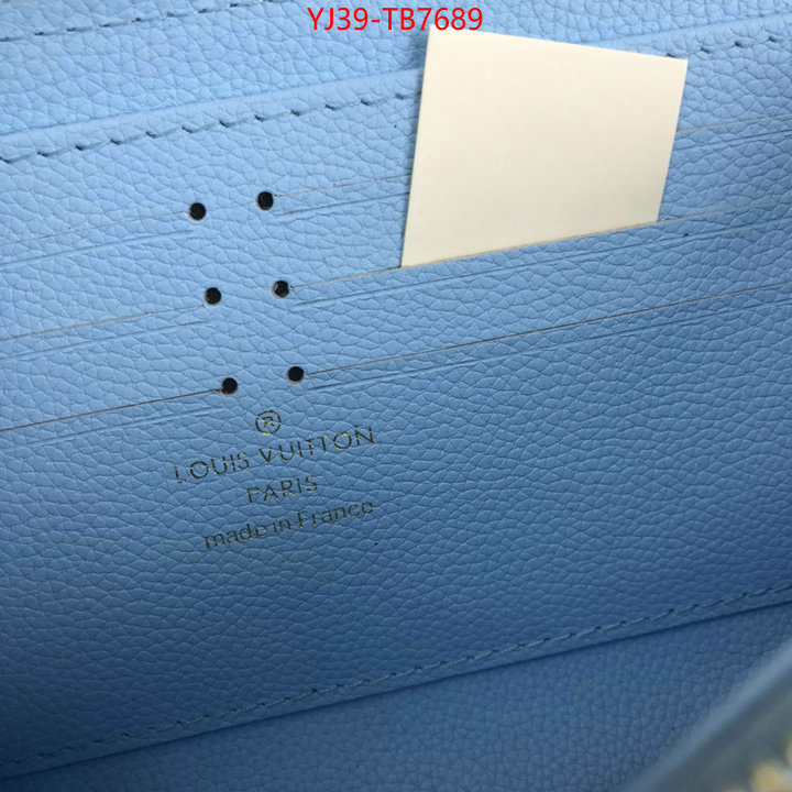 LV Bags(4A)-Wallet 7 star ID: TB7689 $: 39USD,