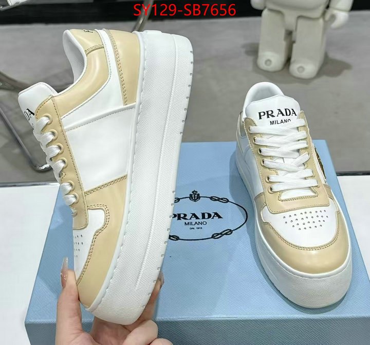 Women Shoes-Prada best luxury replica ID: SB7656 $: 129USD