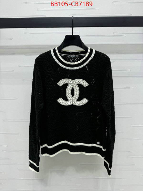 Clothing-Chanel 7 star ID: CB7189 $: 105USD