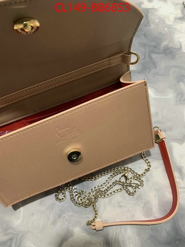 Christian Louboutin Bags(TOP)-Crossbody- practical and versatile replica designer ID: BB6853 $: 149USD,