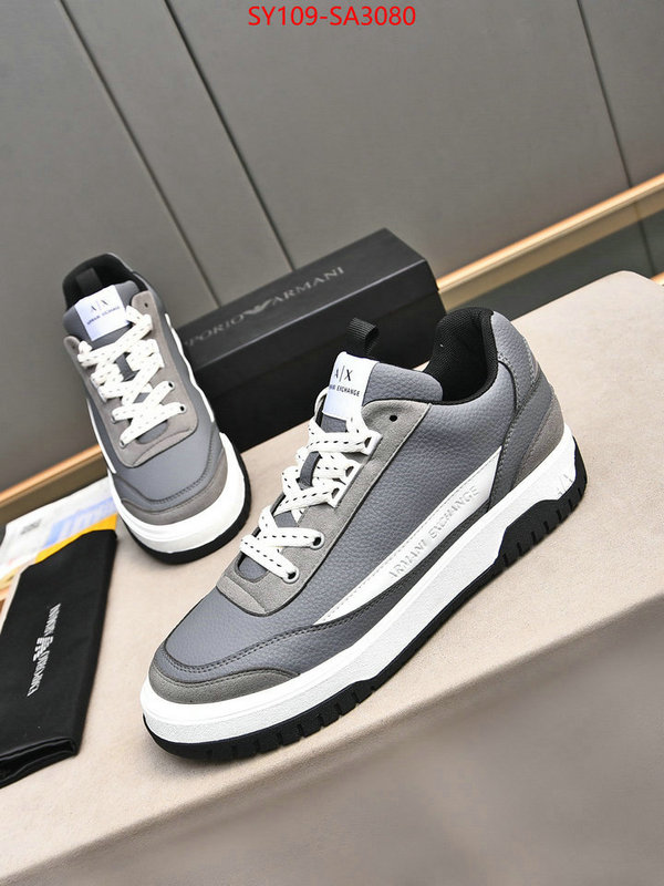 Men shoes-Armani wholesale 2024 replica ID: SA3080 $: 109USD