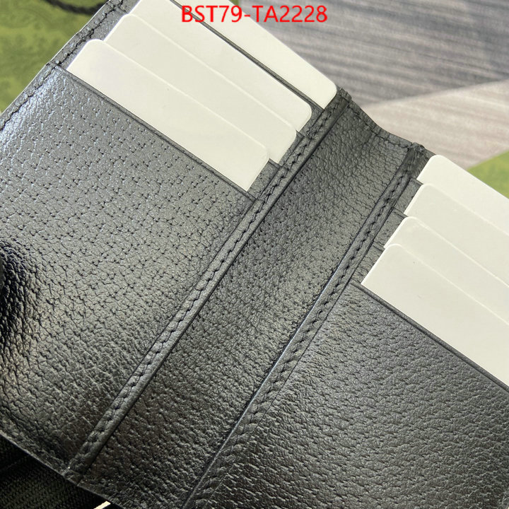 Gucci Bags(TOP)-Wallet- 2024 aaaaa replica 1st copy ID: TA2228 $: 79USD,