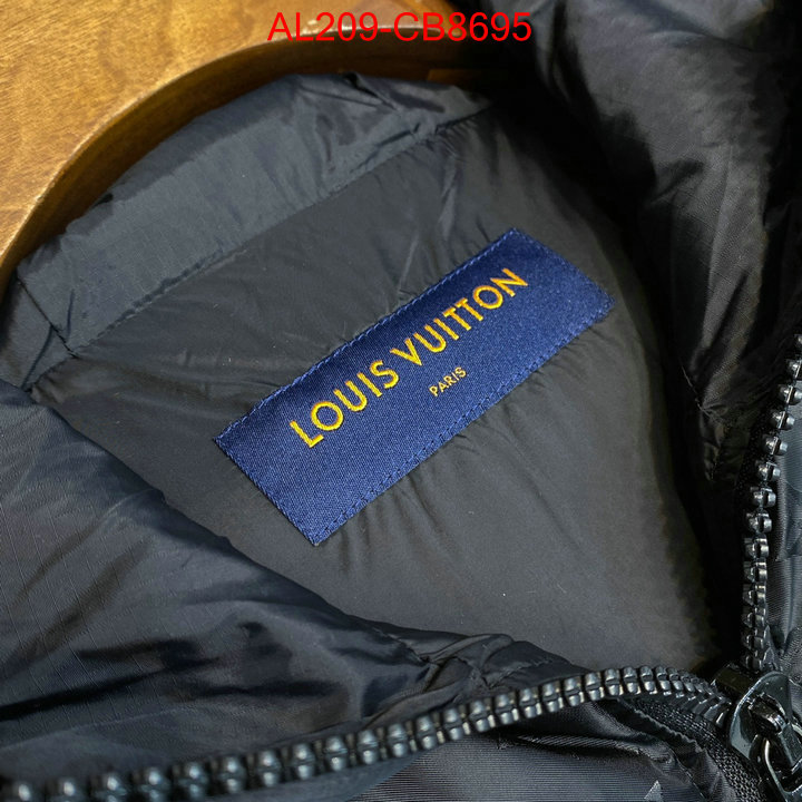 Down jacket Women-LV buy replica ID: CB8695 $: 209USD