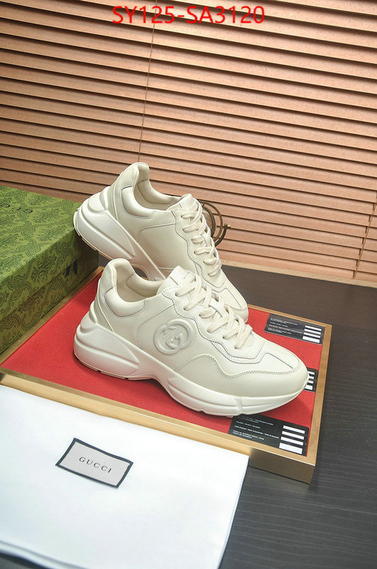 Men Shoes-Gucci where can i buy the best quality ID: SA3120 $: 125USD