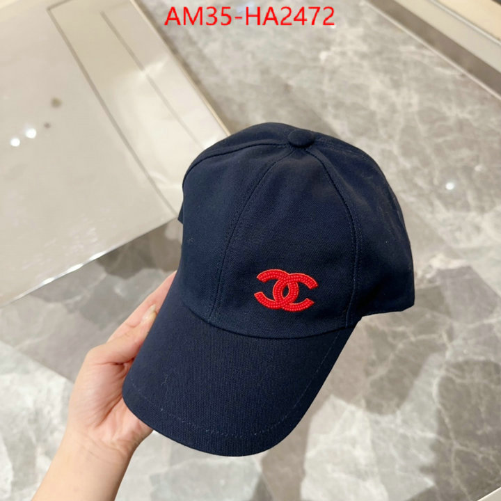 Cap (Hat)-Chanel where quality designer replica ID: HA2472 $: 35USD